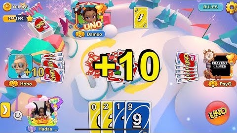 How to win Facebook Uno Card Game WITHOUT a good cards? (Ranked mode - Go wild x80)