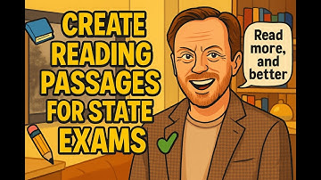 Create Reading Passages for State Exams — AI Makes It Easy!