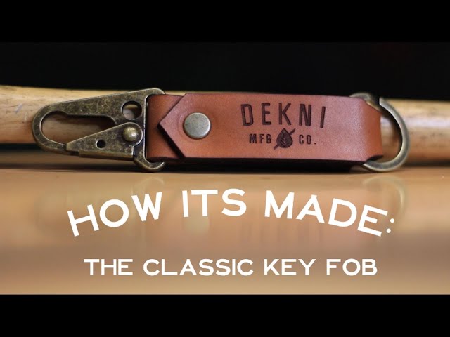 Classic Leather Keychain