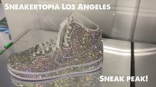 SNEAKERTOPIA Los Angeles Pop-up museum of art- Full Experience