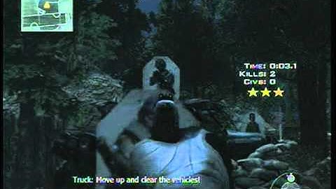 MW3:: Spec Ops:: Stay Sharp:: 3 Stars