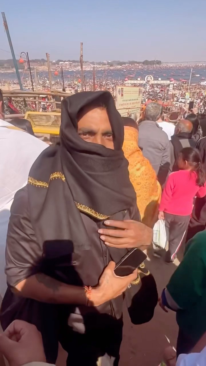 Remo D’souza ATTENDS MAHAKUMBH amid threats ❤️ | #shorts #bollywood