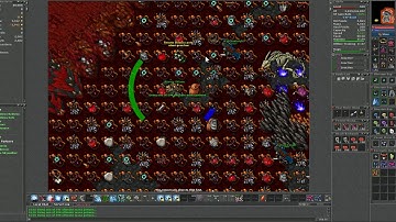 debug  of tibia client in falcons :D