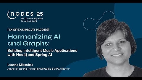 Live from NODES 2025 | Harmonizing AI and Graphs: Building Intelligent Music Apps with Neo4j and AI
