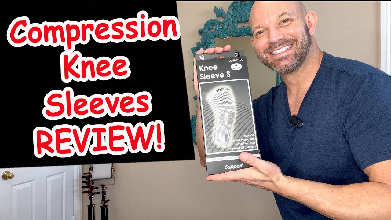Compression Knee Sleeves REVIEW! Vital Salveo-Compression Recovery Knee ... - Make Knee Sleeves Review