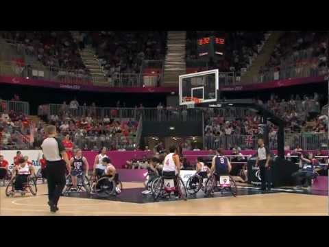 Wheelchair Basketball  - CHN versus USA - LIVE  - 2012 London Paralympic Games