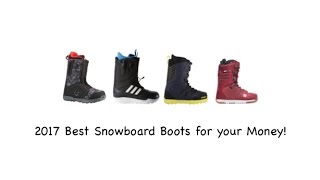 2017 Best Snowboard Boots For Your Money - Overview - The-House.com