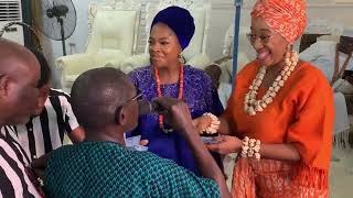 JUBILATIONS EVERYWHERE AS OONI OF IFE & OLORI TOBI NAMED THEIR TWINS