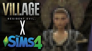 THE SIMS 4 CAS CHALLENGE: CREATING A SIM FROM RESIDENT EVIL VILLAGE | GUESS WHO?