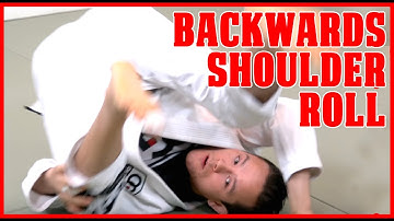 How to Do the Backwards Shoulder Roll Safely in BJJ and Grappling