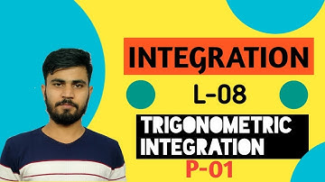 Indefinite integration-Lecture-08:Trigonometric Integration||Class12||Jee||Nda||