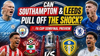 Can Southampton &amp; Leeds PULL OFF THE SHOCK? 🚨 FA Cup Semifinal Preview | Man City | Chelsea 