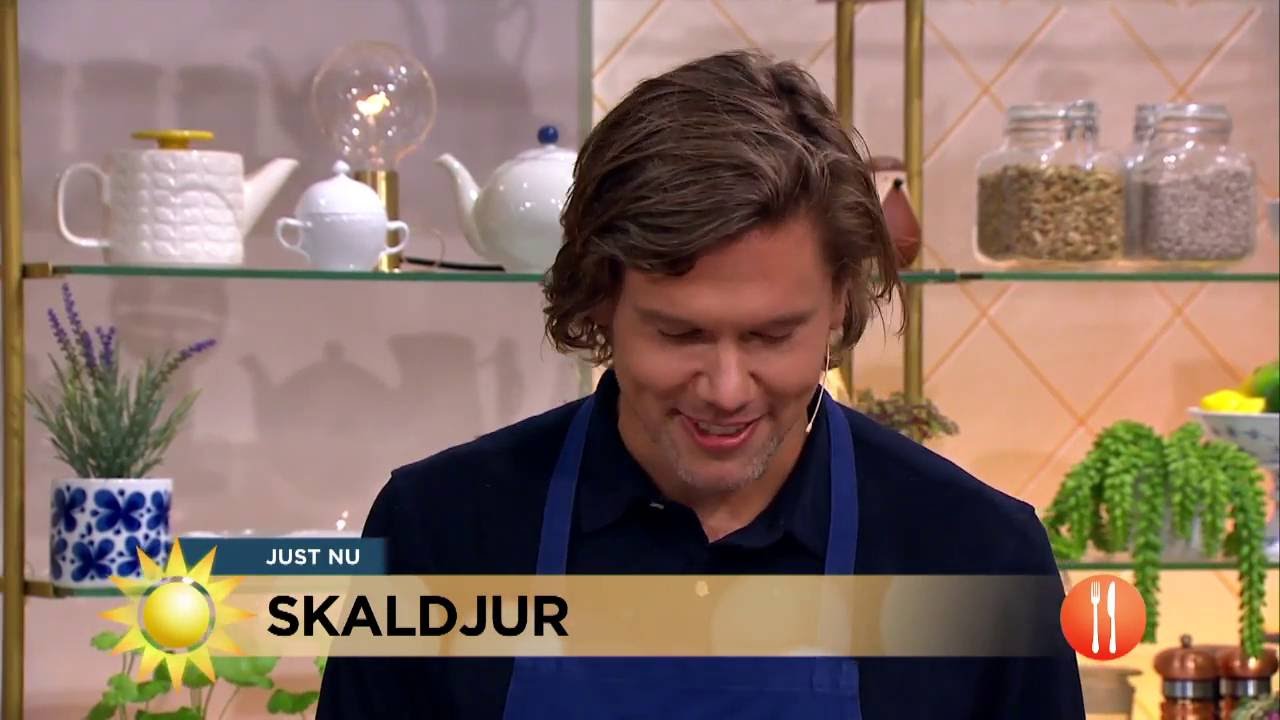 Så lagar du skaldjur som Myllymäki - Nyhetsmorgon (TV4)