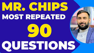 Mr chips important questions ||  12th English guess paper 2023 || 2nd year English guess paper
