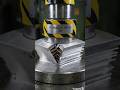 aluminum relay crushing Hydraulic press vs machine #satisfying #trending#Shortsfeeds #youtubesearch