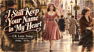 ✨Elina Monroe's I Still Keep Your Name in My Heart ❤️ Vintage English Love Song 1970s (Music Video)