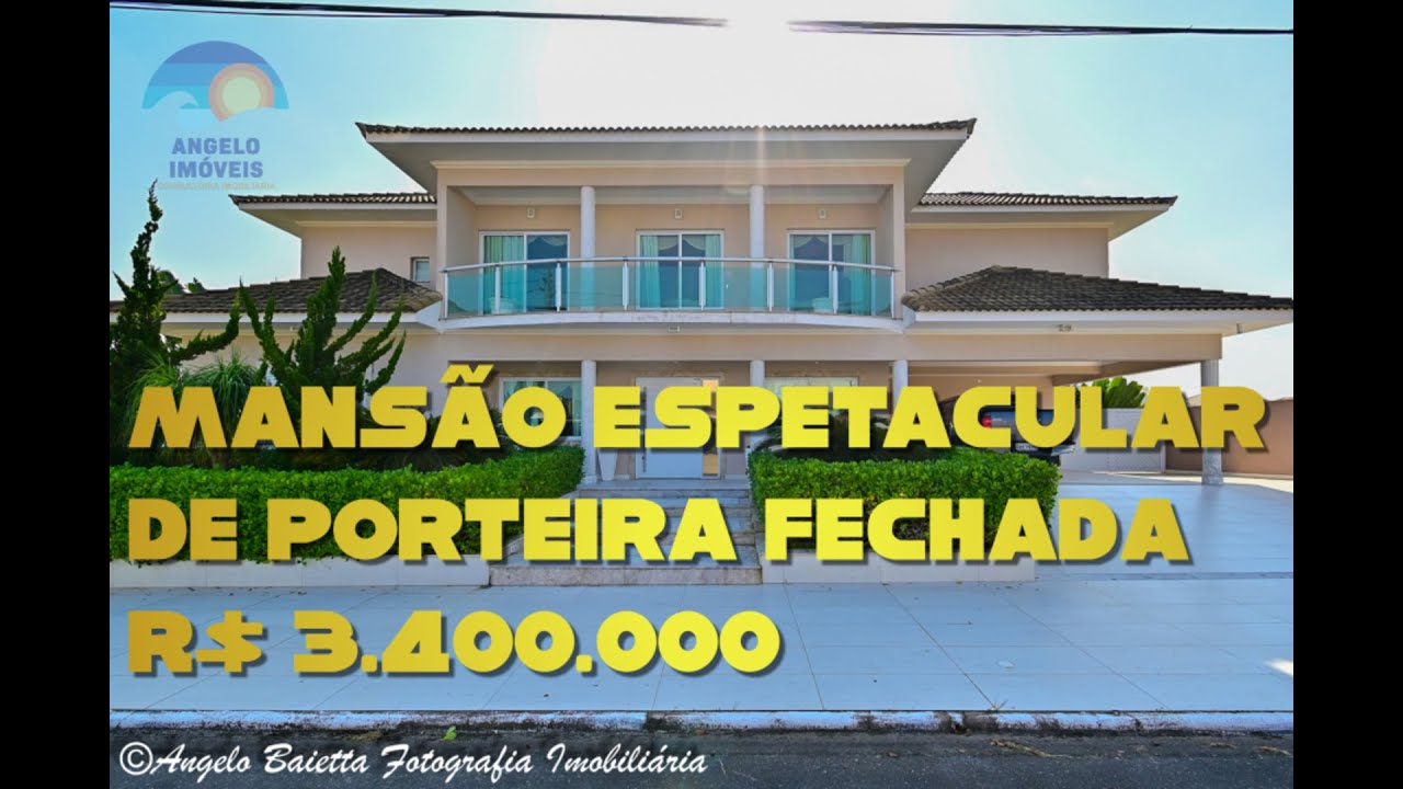 MANSÃO ESPETACULAR MOBILIADA E DECORADA 1200 M2 EM PERUIBE LITORAL SP