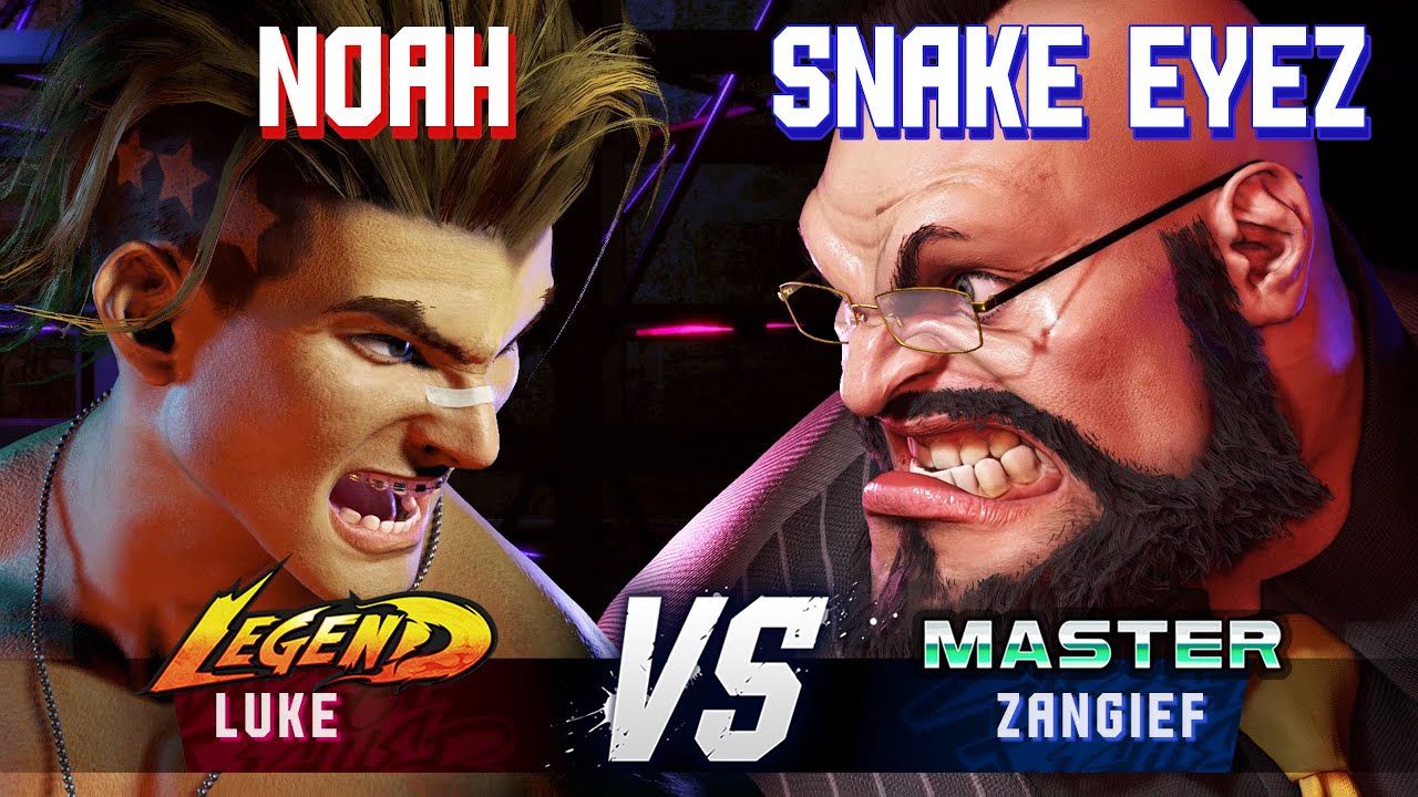 SF6 ▰ NOAHTHEPRODIGY (Luke) vs SNAKE EYEZ (Zangief) ▰ High Level Gameplay