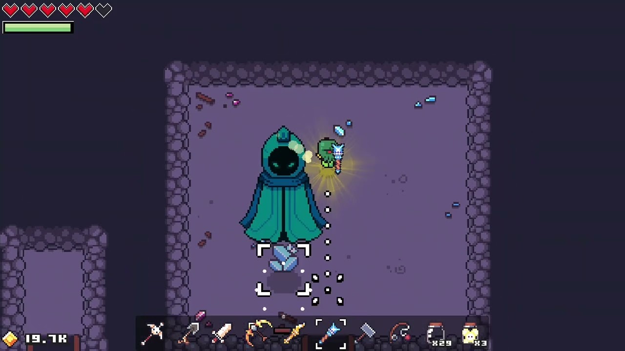 Forager Ice Wizard Crystal Cave