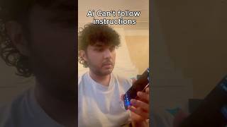 Ai fails to follow simple instructions #chatgpt #ai #funny #comedy