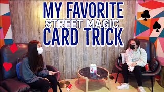 My FAVORITE CARD Trick | Magic in the Mall with Magic Avi