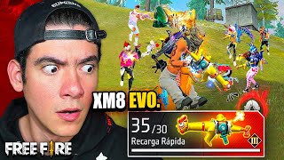 USE LA XM8 POLLO LOCO en FREE FIRE y ME PASE DE HACKER !! | TheDonato