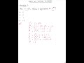 Complex Numbers Shorts (Question 3)