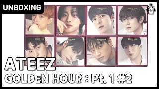 ATEEZ 'GOLDEN HOUR : Part. 1' Digipak Ver. #Unboxing (31.05.2024)