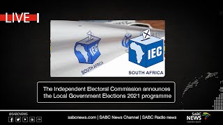 The Independent Electoral Commission Announces The Lge 2021 Electoral Programme Youtube