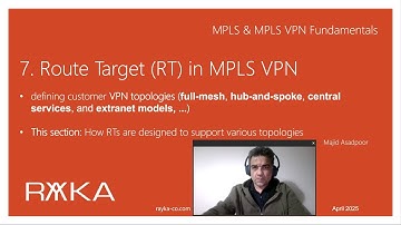 7. Route Traget in MPLS VPN