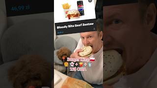 🍔 Кровавый укус от Burger King! 👻 Хэллоуин-бургер в Польше 🇵🇱