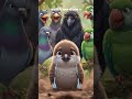Nanhi chidiya ki himmat 😱🤗🤗 #ai #shortvideo #animals #aivideo #Ai khani toons