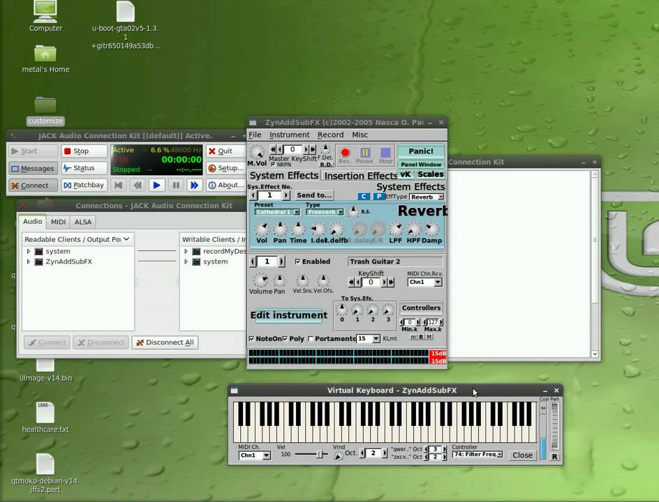 Zynaddsubfx Linux Synthesizer YouTube