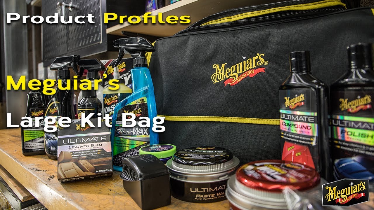 Meguiar's Large Kit Bag - Product Profiles 