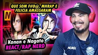 Konan e Nagato ☔️ (Naruto) Ft. Felicia Rock | Style Trap | Prod. Sidney Scaccio | MHRAP {REACT}