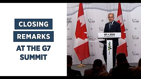 G7 Leaders' Summit 2025: Closing Remarks