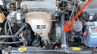 Верхний патрубок радиатора Toyota Camry sxv 20