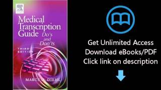 Download Medical Transcription Guide: Do's and Don'ts, 3e PDF