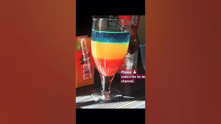 3 layered mocktail recipes #mocktail #drinks #summerdrink #viral @anu_kitchen09