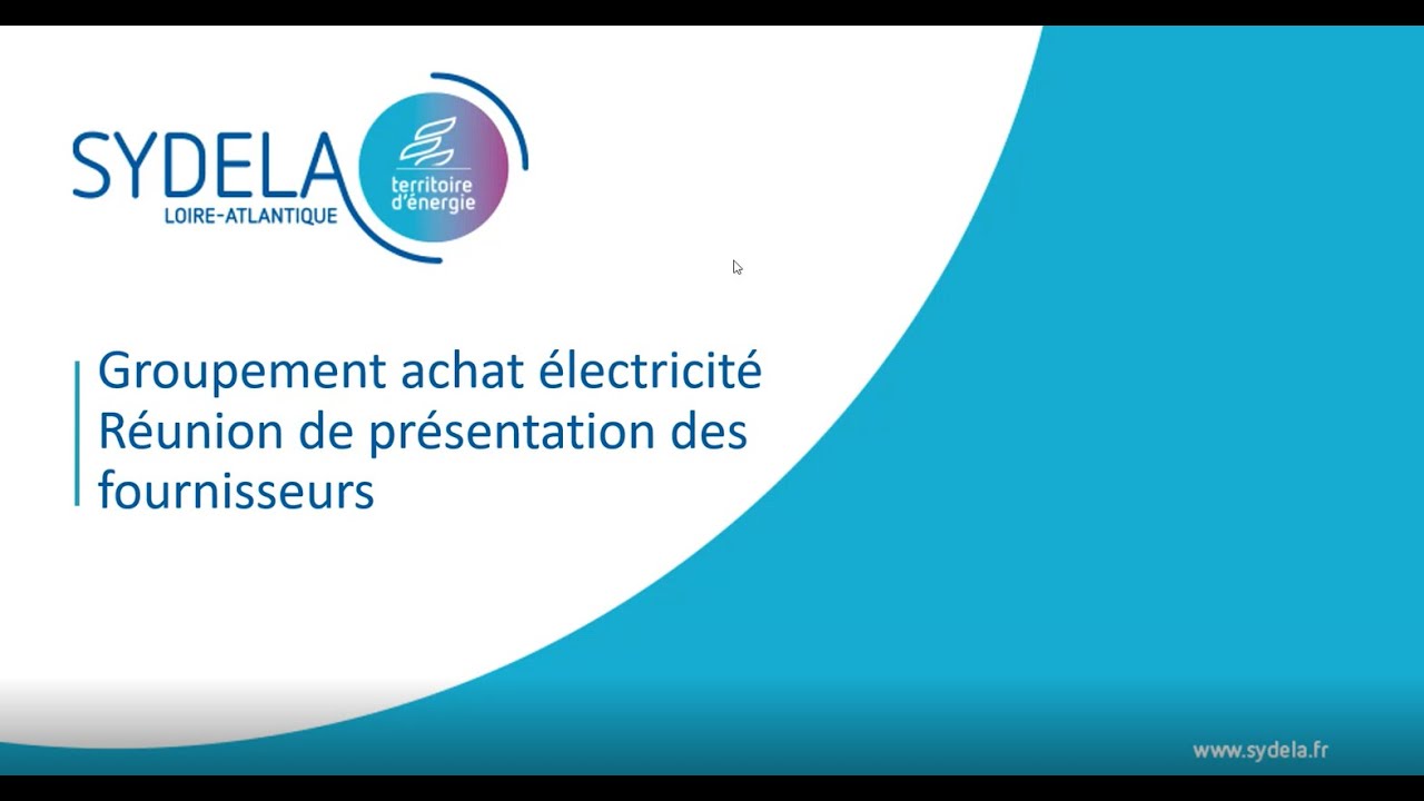 Groupement achat électricité_20212023_Présentation fournisseurs YouTube — free download