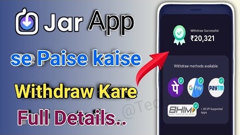 How to Withdraw Jar App | How to Withdraw Money from Jar App | How to Withdraw Money from Jar App
