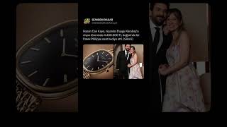 Hasan Can Kaya, nişanlısı Duygu Karabaş'a nişan töreninde 4.460.000 TL değerinde saat hediye etti.