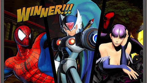 ULTIMATE MARVEL VS. CAPCOM 3 Spiderman,Zero,Morrigan Gameplay Request