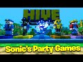 Sonic&#39;s Party Games | Hive Gameplay (Minecraft Bedrock Edition)