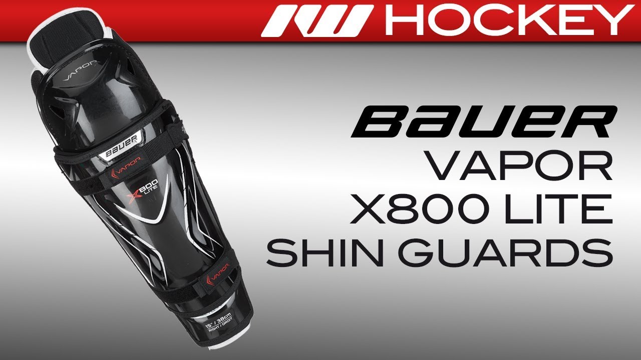 Bauer Vapor X 800 Lite Junior Hockey Shin Guards 