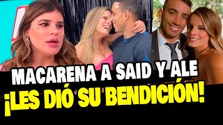 MACARENA VELEZ LE DIÓ SU BENDICIÓN A SAID PALAO Y ALEJANDRA POR SU BODA