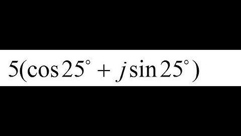 Convert Trigonometric Form to Rectangular and Polar Form 40