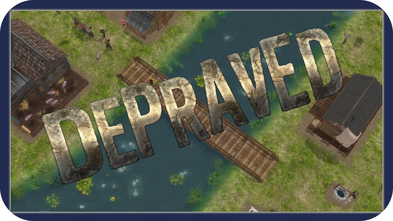 DEPRAVED Early Access Gameplay | Wolves Attack my Western Colony |