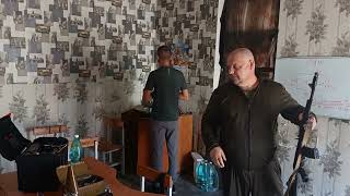 картинка: Наработка уничтожения противника над бруствером.