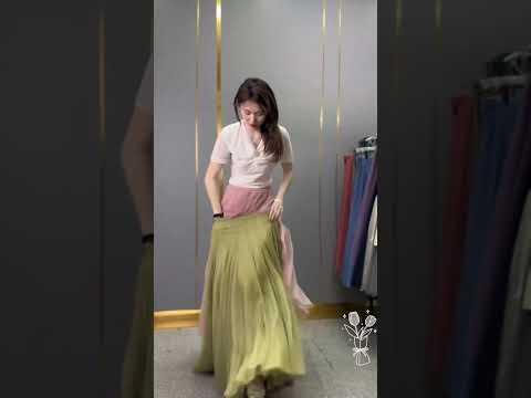 الجمال والأناقة في كل خطوة اختر الفستان ذو التنورة الكبيرة من الشبك